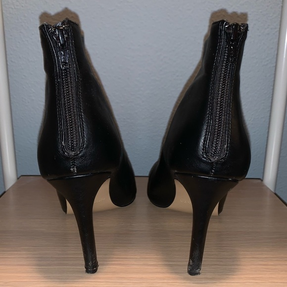 Black Heeled Bootie - Picture 3 of 7